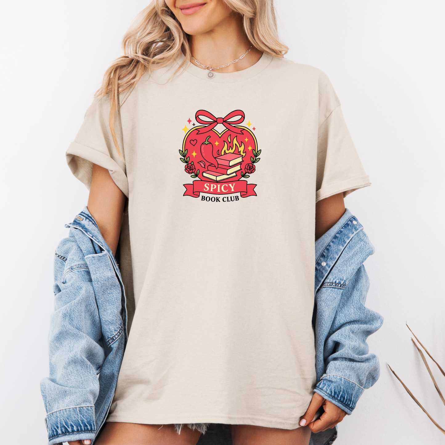 T-shirt Book club Spicy version 📚