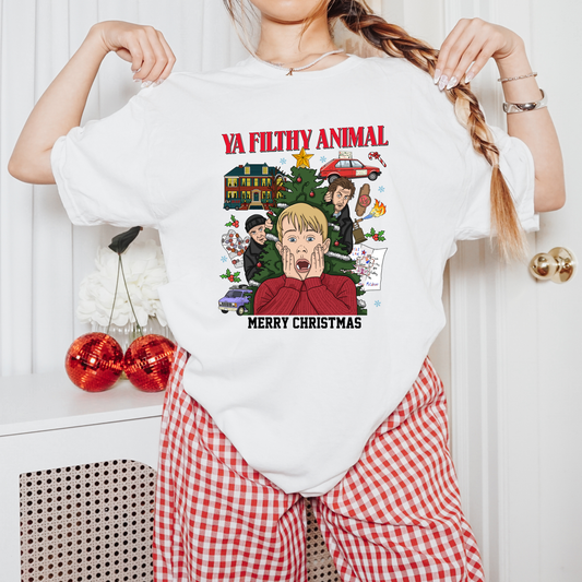 T-shirt Home Alone inspi'