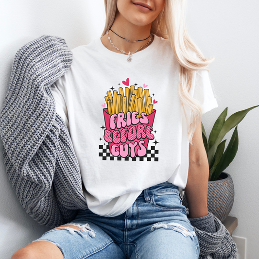 T-shirt Fries before guys 🍟