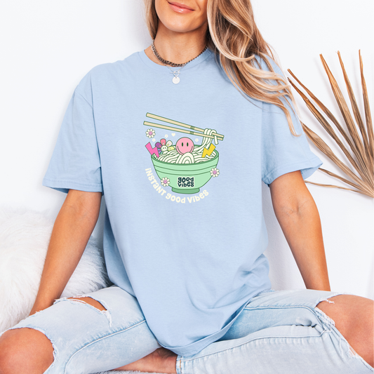 T-shirt Instant good vibes 🍜