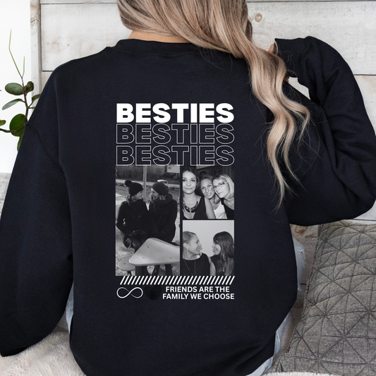 Sweat personnalisé Besties