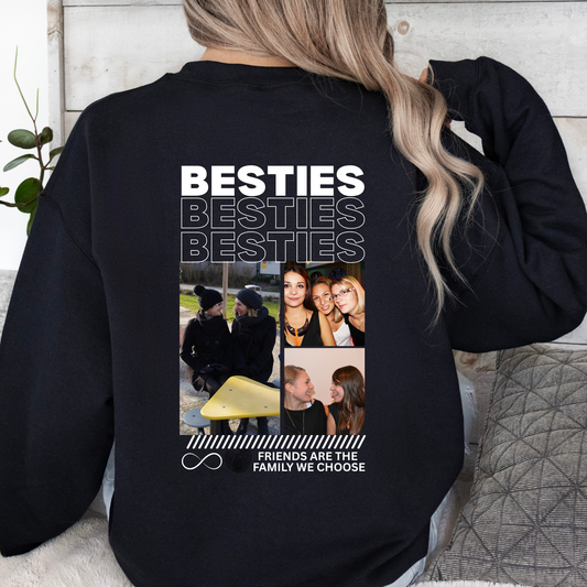 Sweat personnalisé Besties