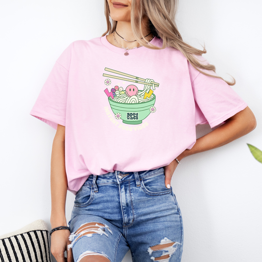 T-shirt Instant good vibes 🍜