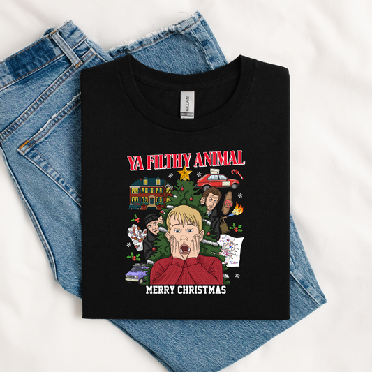 T-shirt Home Alone inspi'